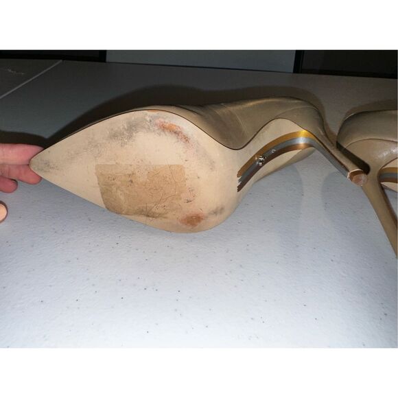 Sam Edelman Women's Tan Pumps - Picture 6 of 11